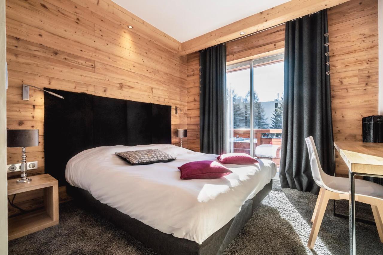 Hotel Les Melezes Les Deux Alpes Exteriör bild