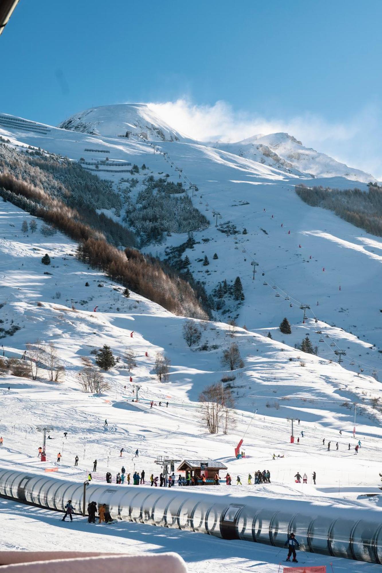 Hotel Les Melezes Les Deux Alpes Exteriör bild