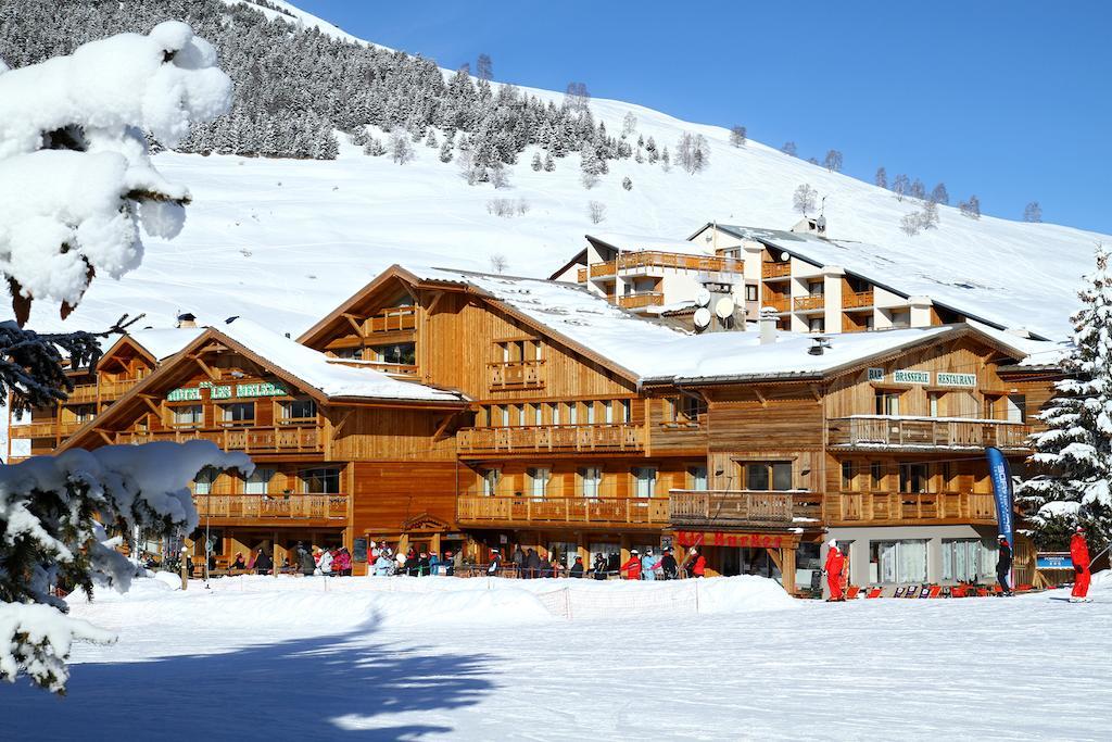 Hotel Les Melezes Les Deux Alpes Exteriör bild